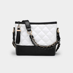 Diamond Chain Shoulder Bag Hobo Crossbody Bag Female PU Classic Handbag