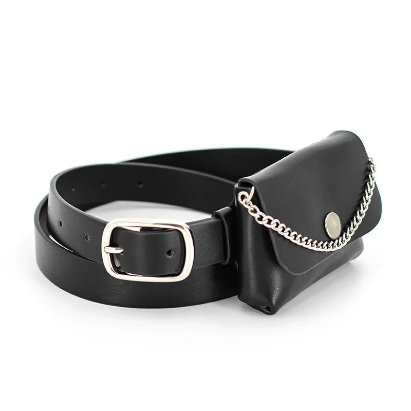 Mini Waist Bag PU Leather Fanny Pack Women Bag HPS1191