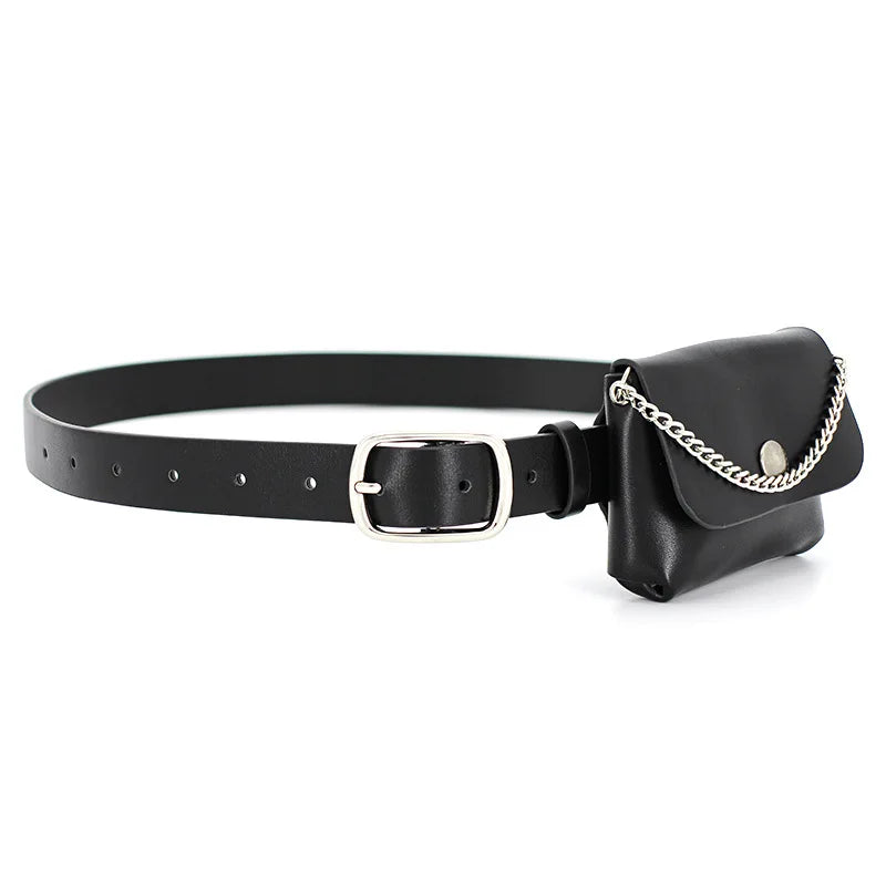 Mini Waist Bag PU Leather Fanny Pack Women Bag HPS1191