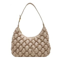 Plaid Shoulder Bag Women Handbag PU Leather Lady Hobos HPS1217