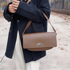Vintage PU Leather Shoulder Bag Mini Square Lady Handbag HPS1036