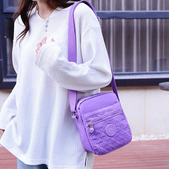 Anti Splash Water High Density Nylon Fabric Shoulder Bag Women's Small Diagonal