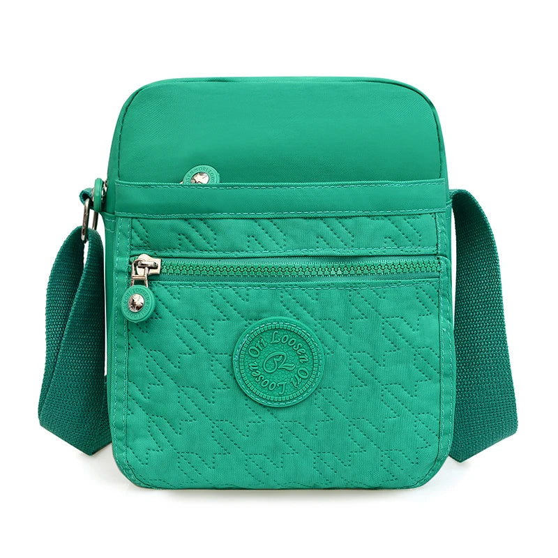 Anti Splash Water High Density Nylon Fabric Shoulder Bag Women's Small Diagonal
