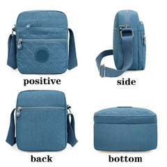 Anti Splash Water High Density Nylon Fabric Shoulder Bag Women's Small Diagonal