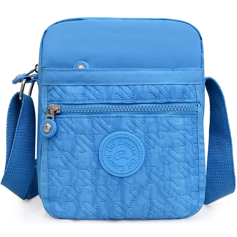 Anti Splash Water High Density Nylon Fabric Shoulder Bag Women's Small Diagonal