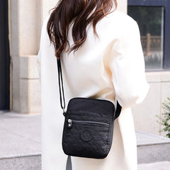 Anti Splash Water High Density Nylon Fabric Shoulder Bag Women's Small Diagonal