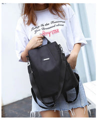Anti Theft Backpack Women Multifunctional Travel Waterproof Large Capacity Bag