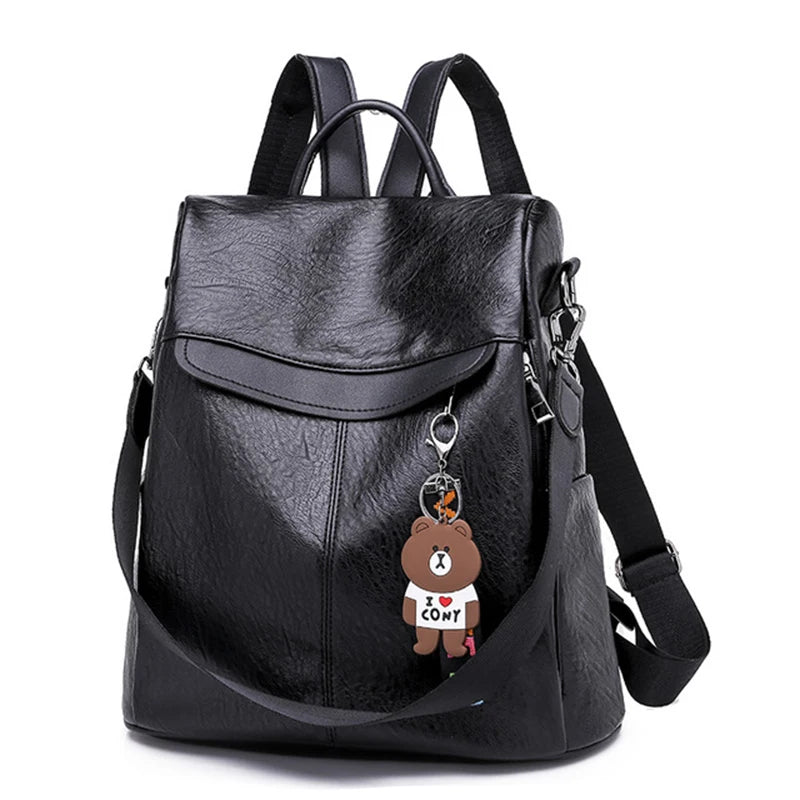 Anti Theft Backpack Women Schoolbag Girls Bag Multifunction Female