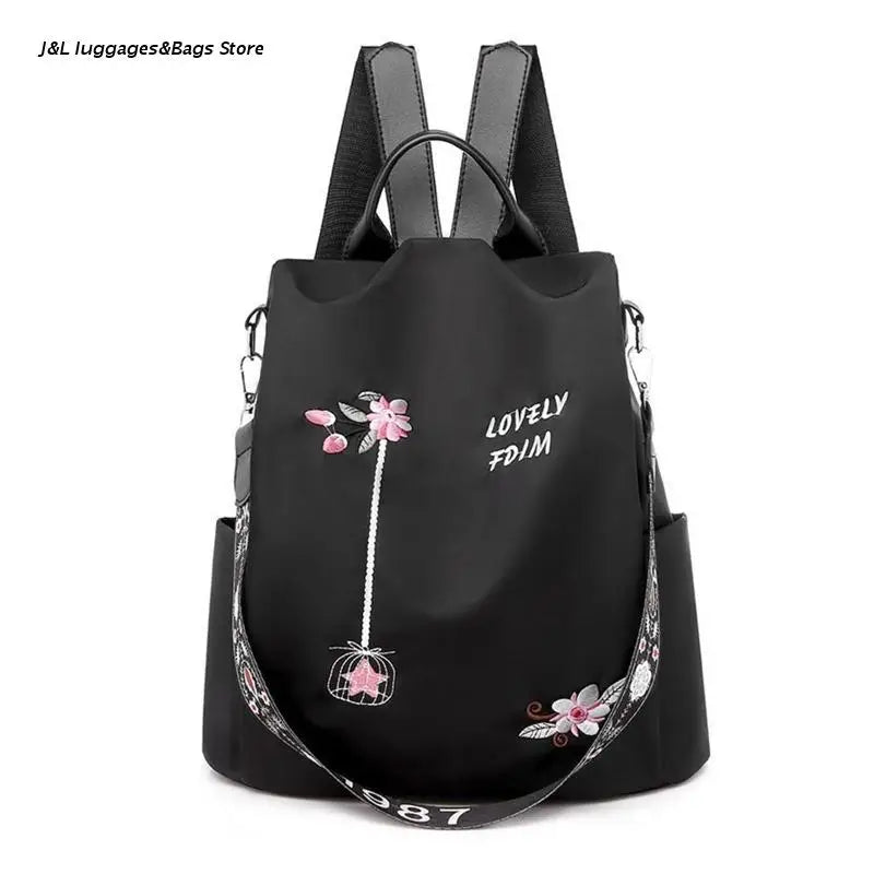 Anti Theft Women Backpack Ladies Daypack Rucksack Lightweight Stylish School Bag