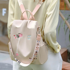 Anti Theft Women Backpack Ladies Daypack Lightweight School Bag