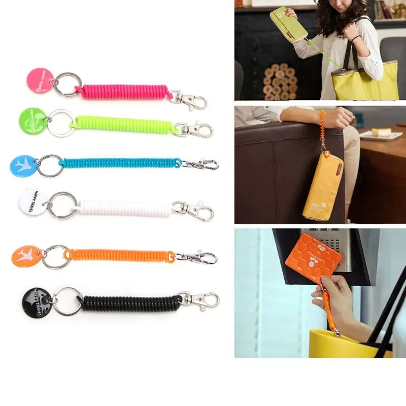 Anti-lost Strap For Key Chain Phone Passport Pouch Wallet Purse