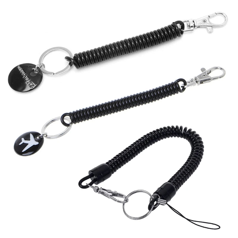 Travel Anti-lost Key Chain Phone Passport Wallet Strap