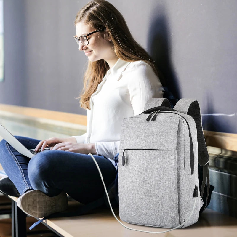 Anti-theft Backpack Bag 15.6 Inch Laptop Men Waterproof Back Pack Large Capacity
