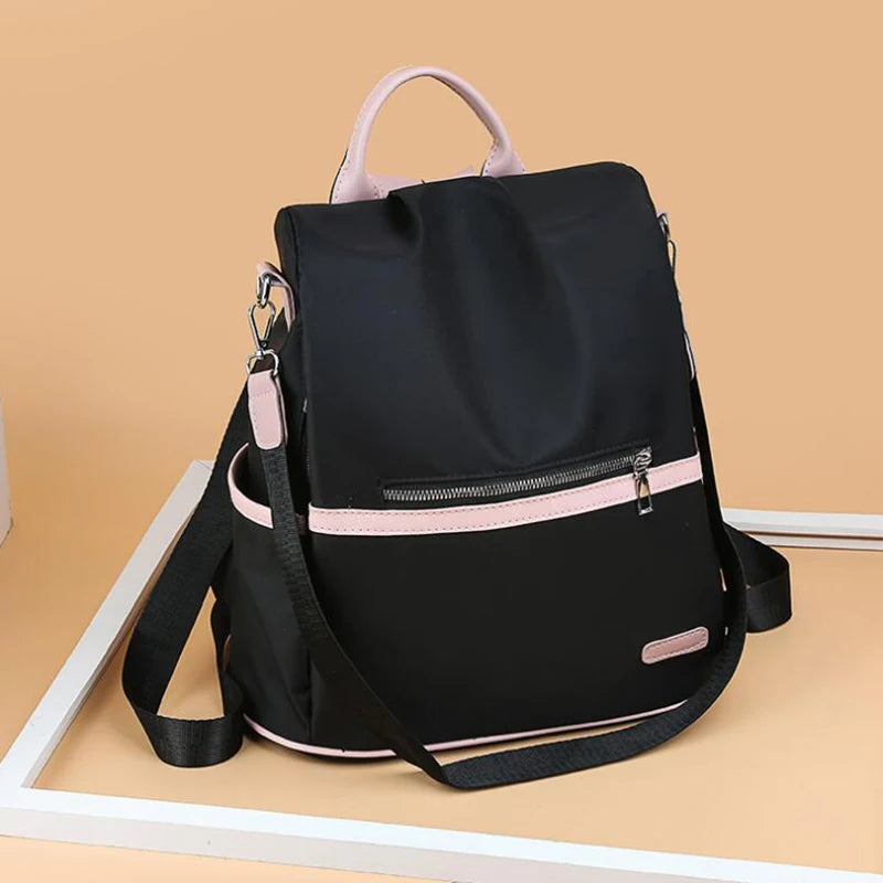 Anti-theft Oxford Women Backpack Waterproof Daypack for Girls