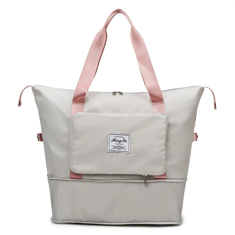Anti-theft Travel Bag Load-reducing Shoulder Bag 20-35L Foldable Backpack