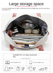Anti-theft Travel Bag Load-reducing Shoulder Bag 20-35L Foldable Backpack