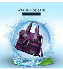 Waterproof Nylon Shoulder Bag Large Capacity Tote Bag