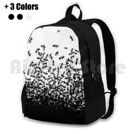 Antpocalypse Outdoor Hiking Backpack Waterproof Camping Travel Ants