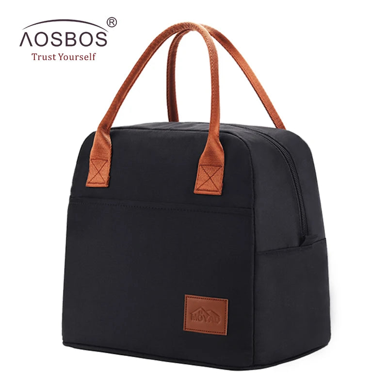 Large Thermal Insulated Lunch Bag for Men Women Kids