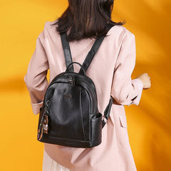 Vintage Waterproof Women Backpack Large Capacity School Bag