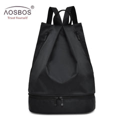 Waterproof Oxford Women Backpack Nylon Travel Backpack Solid School Bag
