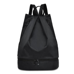 Waterproof Oxford Women Backpack Nylon Travel Backpack Solid School Bag