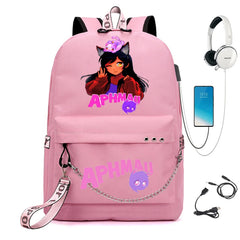 Aphmau Women's Laptop Backpack with USB