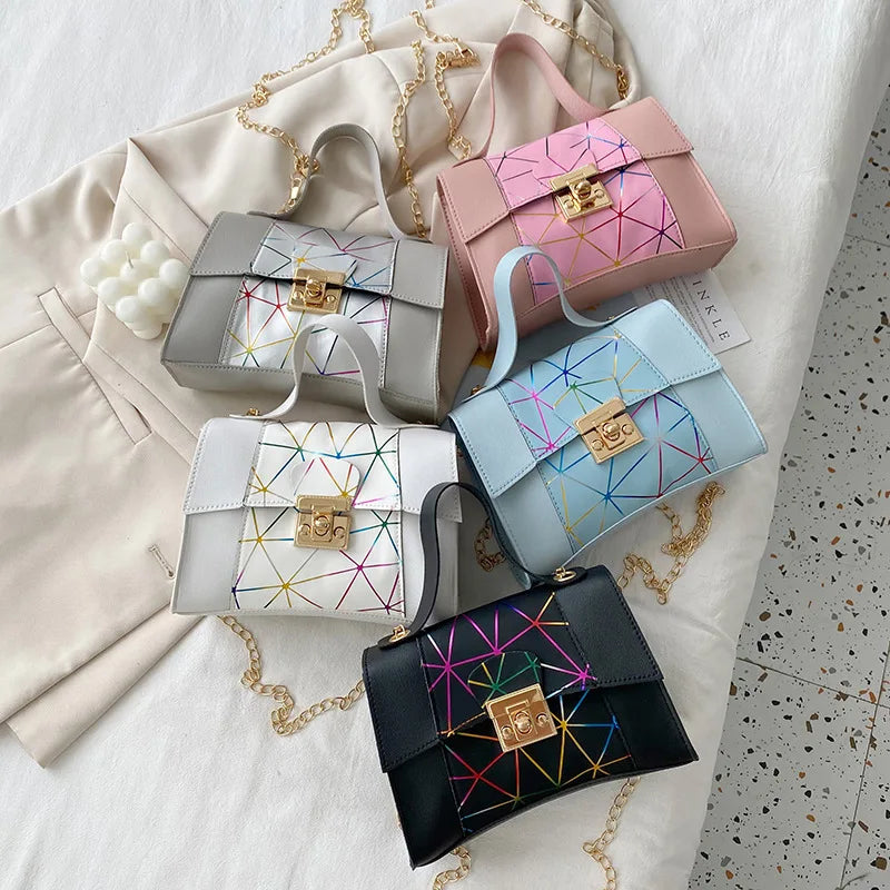 Arch Bridge Small Square Crossbody Bag Women Bag Cross-border Handbag