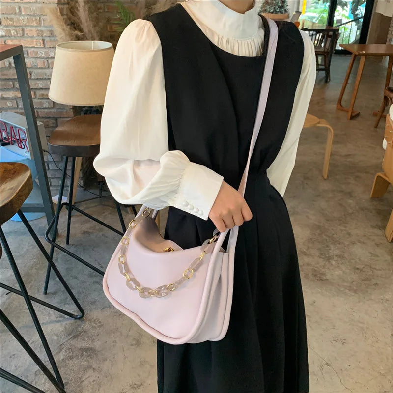 High-end Chain Shoulder Messenger Bag for Women