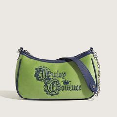 Retro PU Leather Heart Handle Shoulder Bag for Women
