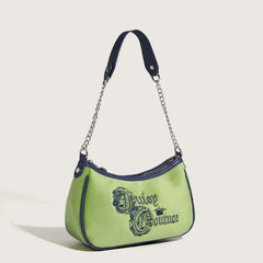 Retro PU Leather Heart Handle Shoulder Bag for Women