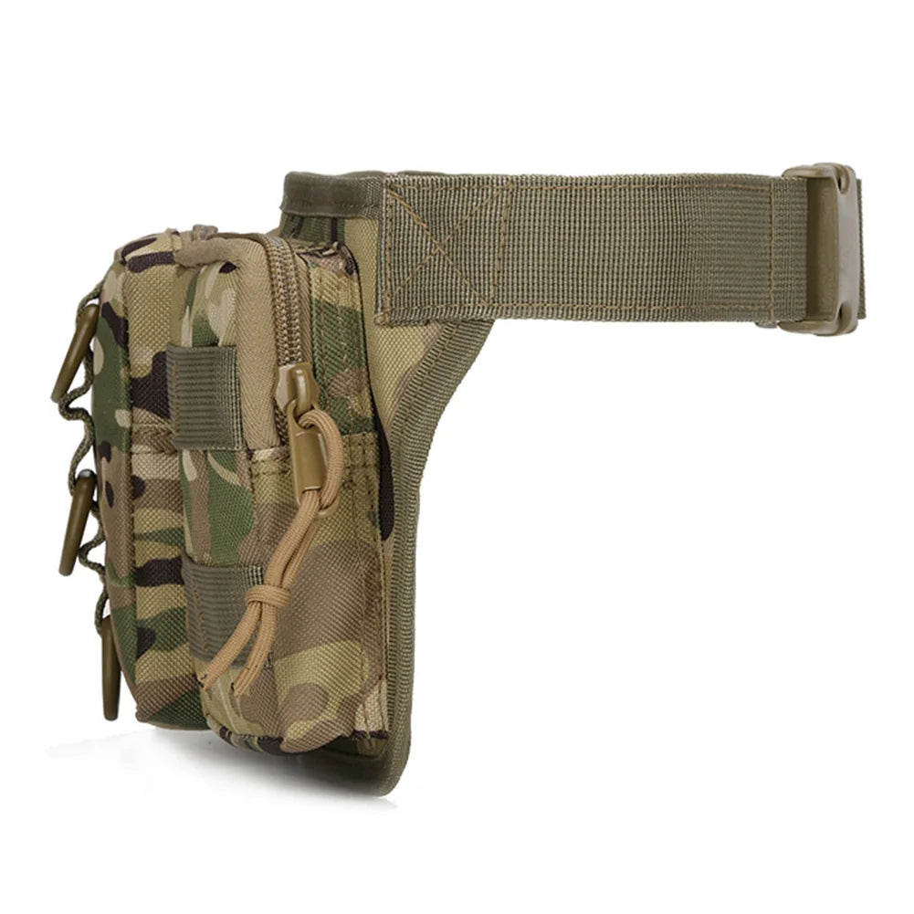 Tactical Men Waist Pack Hiking Waist Bag Army Fan Tactical Package
