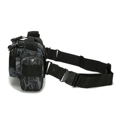 Waterproof Camo Waist Bag Outdoor Travel Hiking Camping 6L