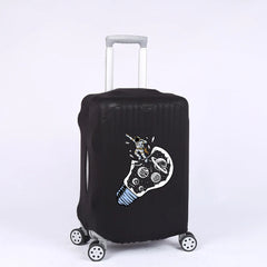 Astronaut Pattern Luggage Covers Protective Cover Elastic Luggage Cover