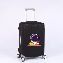 Astronaut Pattern Luggage Covers Protective Cover Elastic Luggage Cover