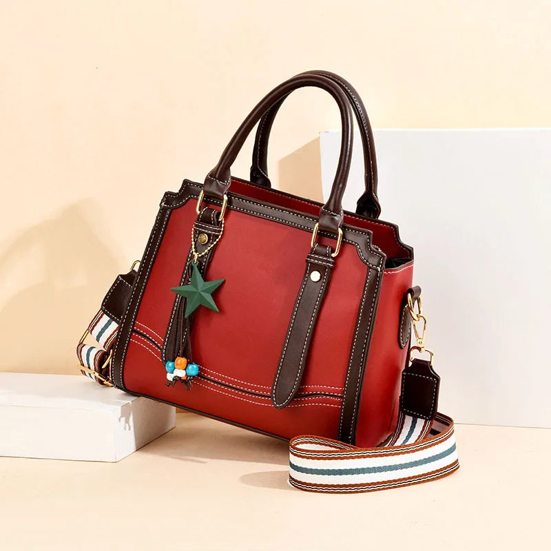 Autumn Style One-shoulder Portable Ladies Handbag