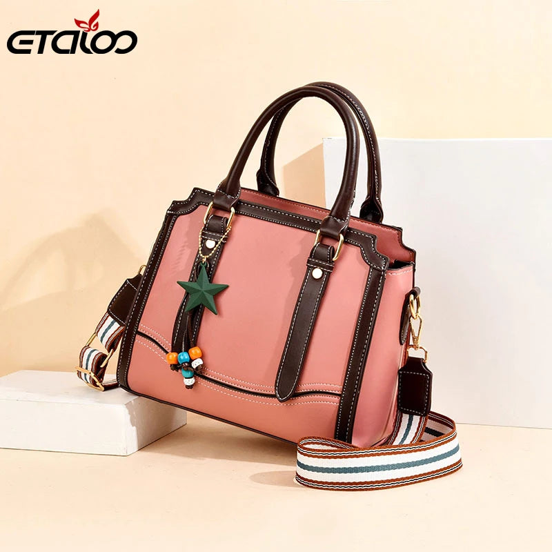 Autumn Style One-shoulder Portable Ladies Handbag