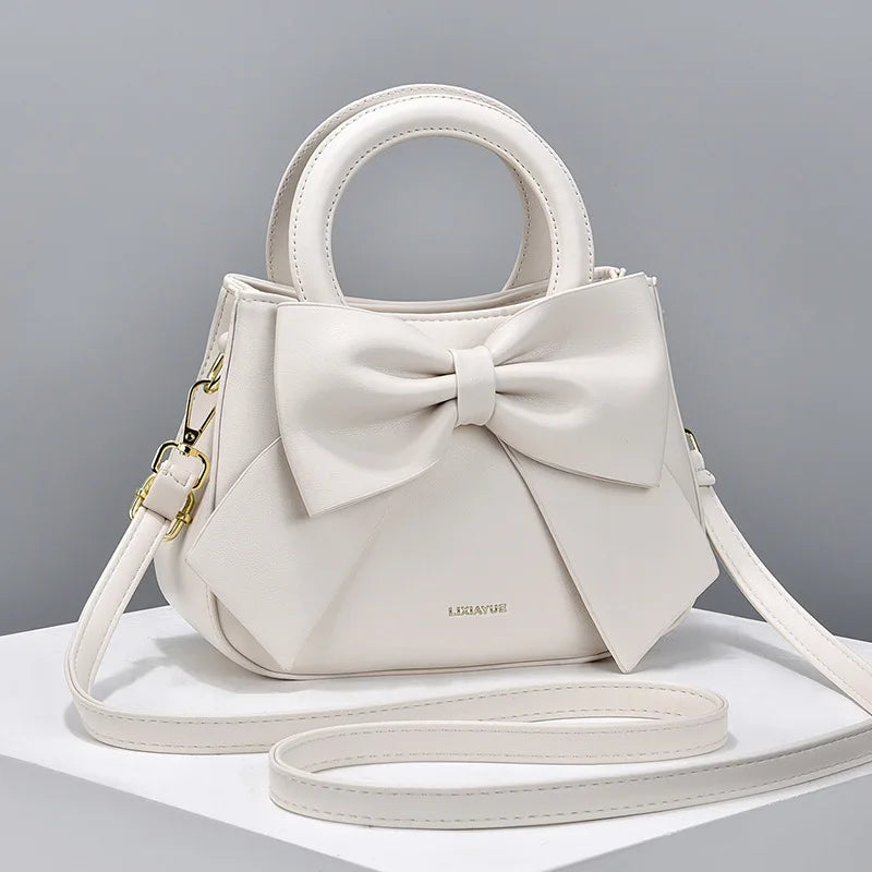 Women's Bow Handbag Sweet Messenger Bag