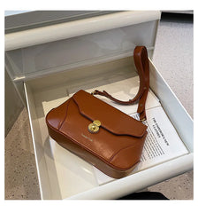 Vintage Crossbody Bag Lock Handbag Purses and Handbags