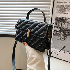 Autumn PU Leather Crossbody Shoulder Bag Women Style Purse Handbag Clutch