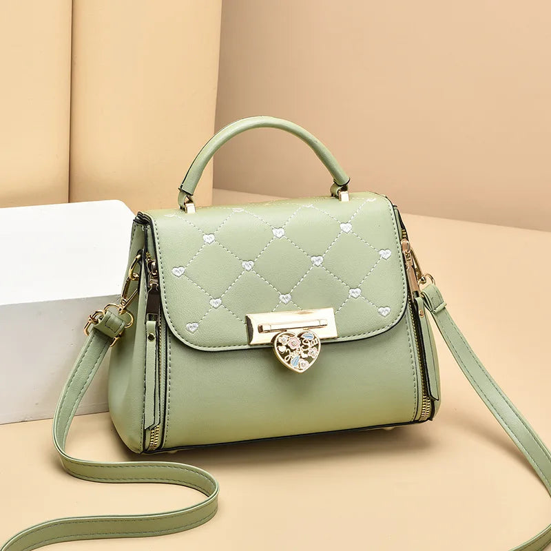 Autumn Rhombus One-shoulder Small Square Bag Women