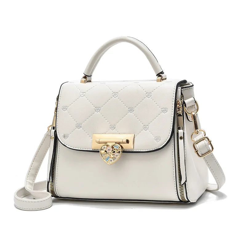 Autumn Rhombus One-shoulder Small Square Bag Women