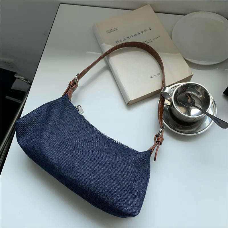 Autumn Vintage Shoulder Bag for Women Handbag Purse Clutch
