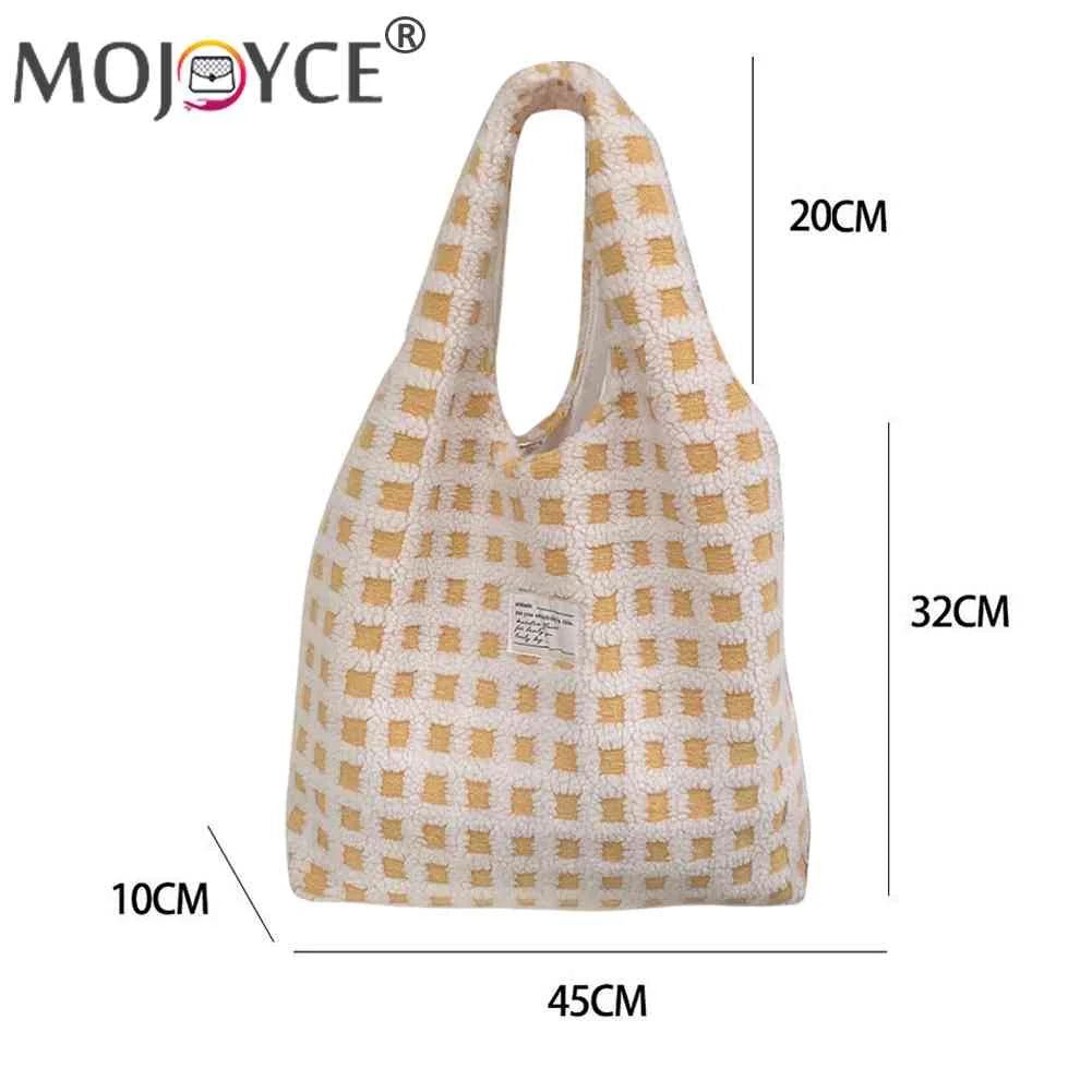 Waffle Plaid Clutch Purse Large Capacity Handbag for Women Girls