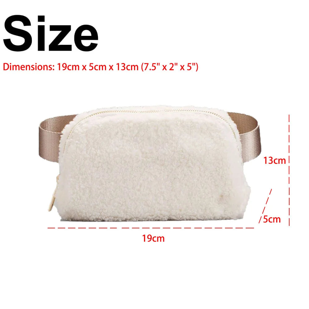 Sporty Waistpack Crossbody Bag for Outdoor Fitness