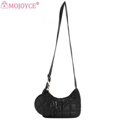 Quilted Messenger Bag Ladies Handbags Casual Soft Diamonds Small Purse