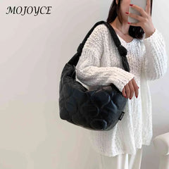 Autumn Winter Dumplings Shoulder Bag for Women Girl