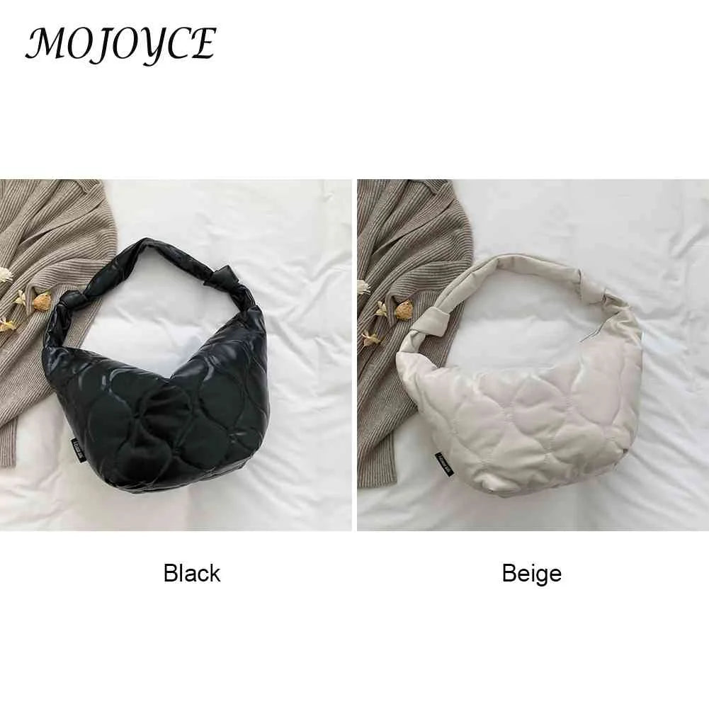 Autumn Winter Dumplings Shoulder Bag for Women Girl