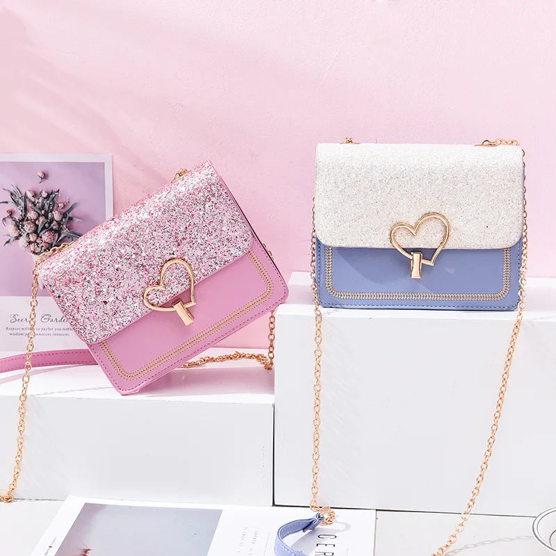 Autumn Women's Chain Lock Shoulder Bag
