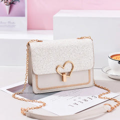 Autumn Women's Chain Lock Shoulder Bag